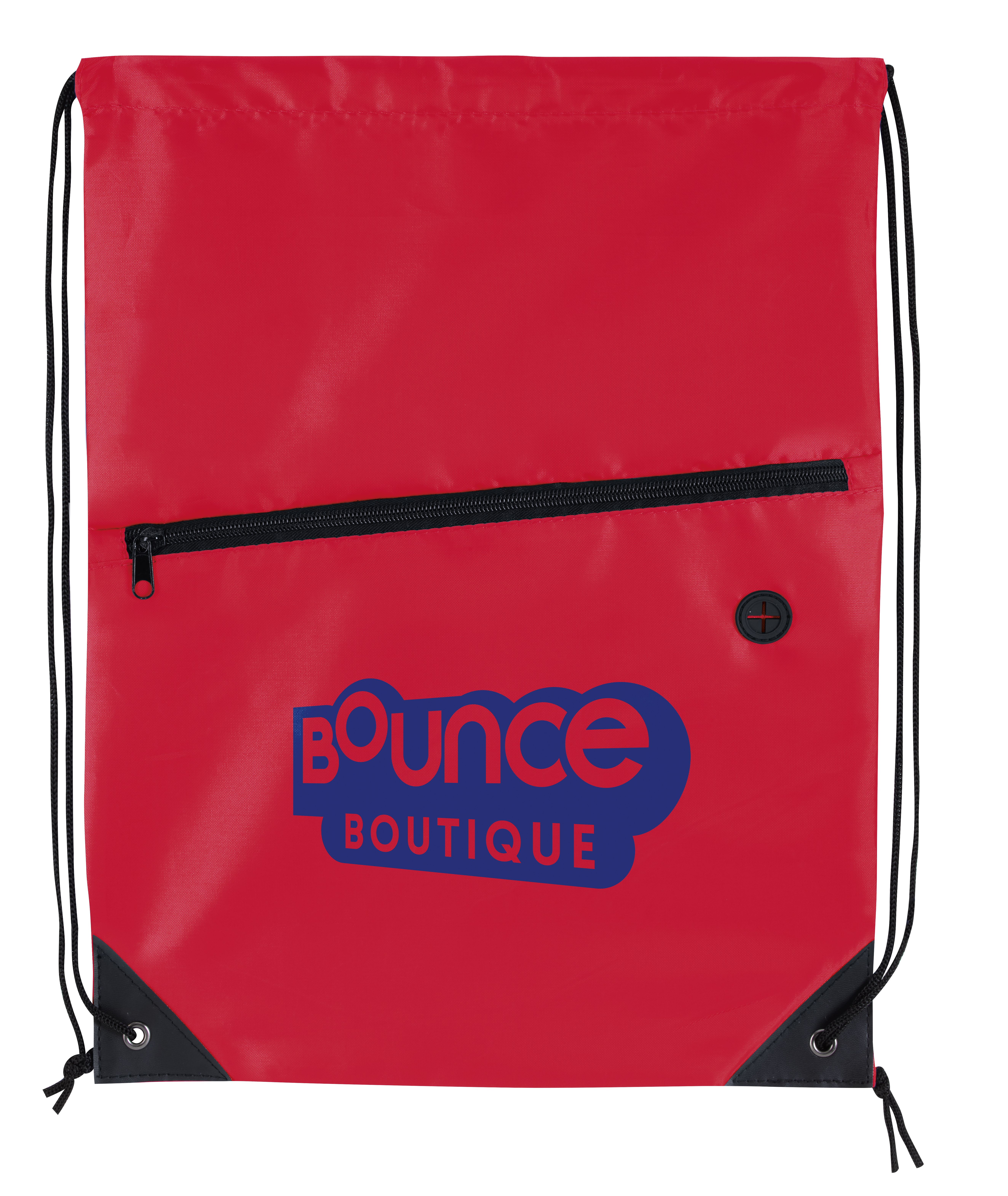 Good Value™ Front Zip Drawstring Backpack 12